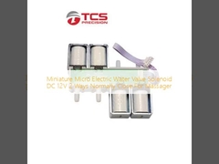Μινιατούρα μικροηλεκτρική βαλβίδα νερού Σολενοειδής DC 12V 2 τρόποι κανονικά κλειστό για μασάζ